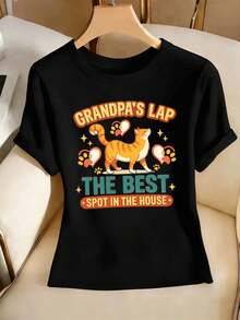 Women T-Shirts - Black - View 2