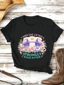 Women T-Shirts - Black - View 2