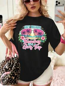 Women T-Shirts - Black - View 1