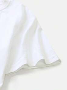Plus Size T-Shirts - White - View 4