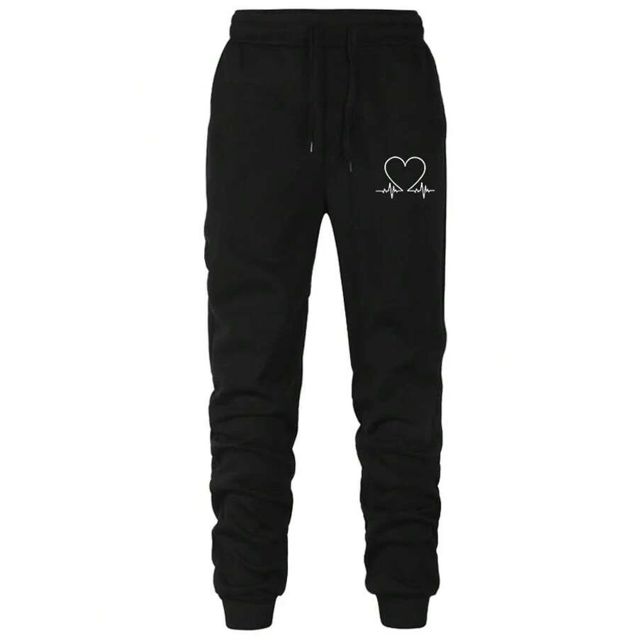 Conjunto de dos piezas de chándal para mujer, sudaderas con capucha y pantalones cálidos para invierno, jerséis, sudaderas para mujer, ropa para correr, traje deportivo - Pantalones negros - Ver 1