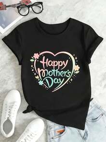 Women T-Shirts - Black - View 2