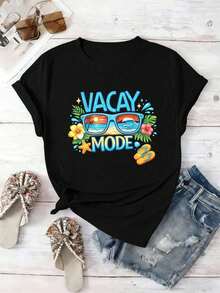 Women T-Shirts - Black - View 2