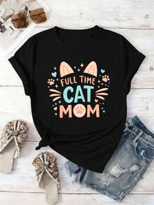 Women T-Shirts - Black - View 2