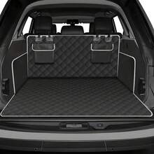 Tấm lót cốp xe SUV & Sedan, Tấm lót khoang hành lý cao cấp cho thú cưng, Thảm bảo vệ khoang hành lý, Tấm phủ ghế cho chó - màu đen - Xem 2