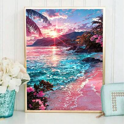 Pintura de mosaico de diamantes DIY llena de diamantes, arte de pintura de diamantes acrílicos DIY, manualidades para decoración de paredes del hogar y regalos