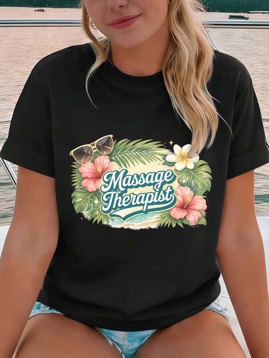 Women T-Shirts - Black - View 1