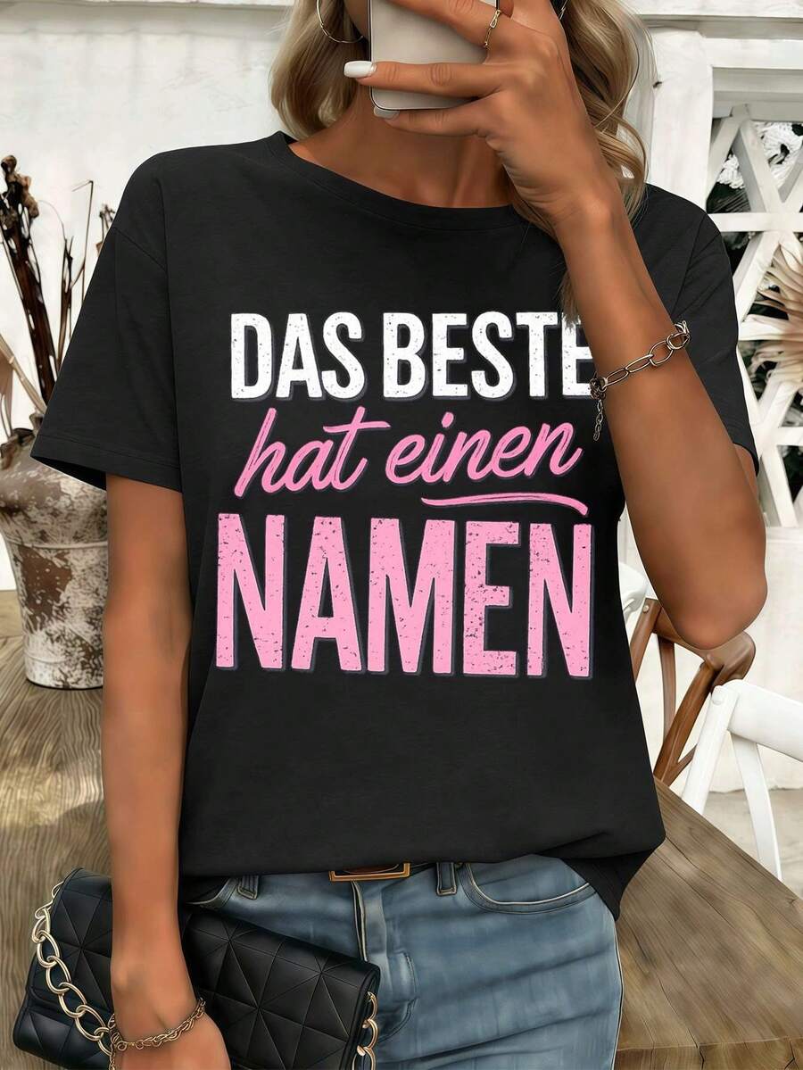 Women T-Shirts - Black - View 1