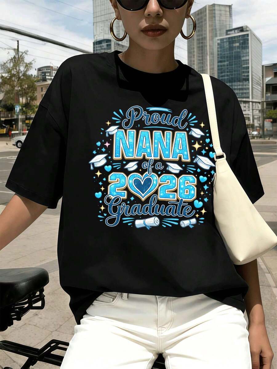 Dam-T-shirts - Svart - Visa 1