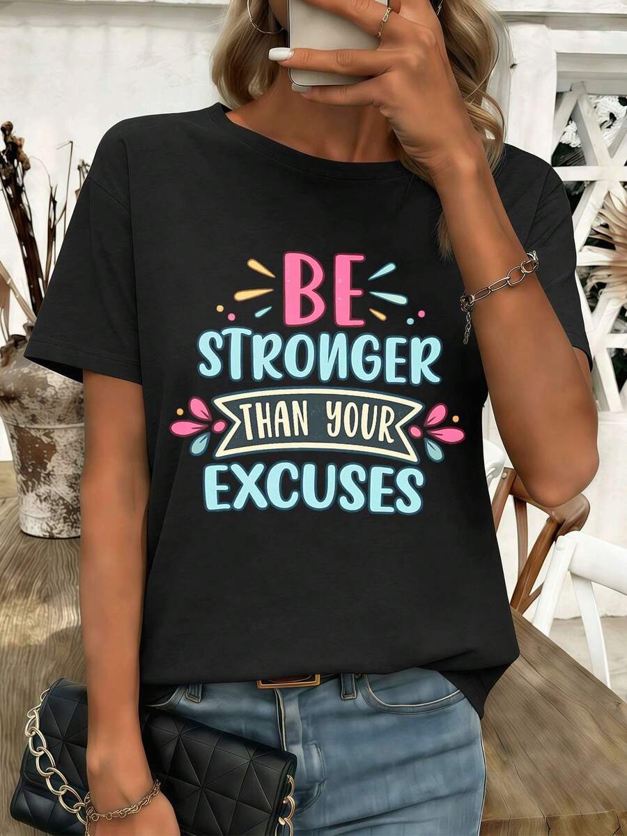 Women T-Shirts - Black - View 1