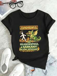 Women T-Shirts - Black - View 2