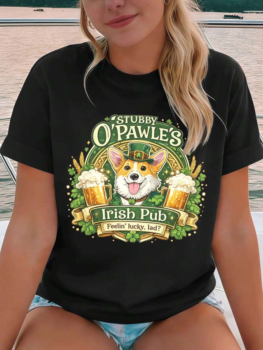 Women T-Shirts - Black - View 1