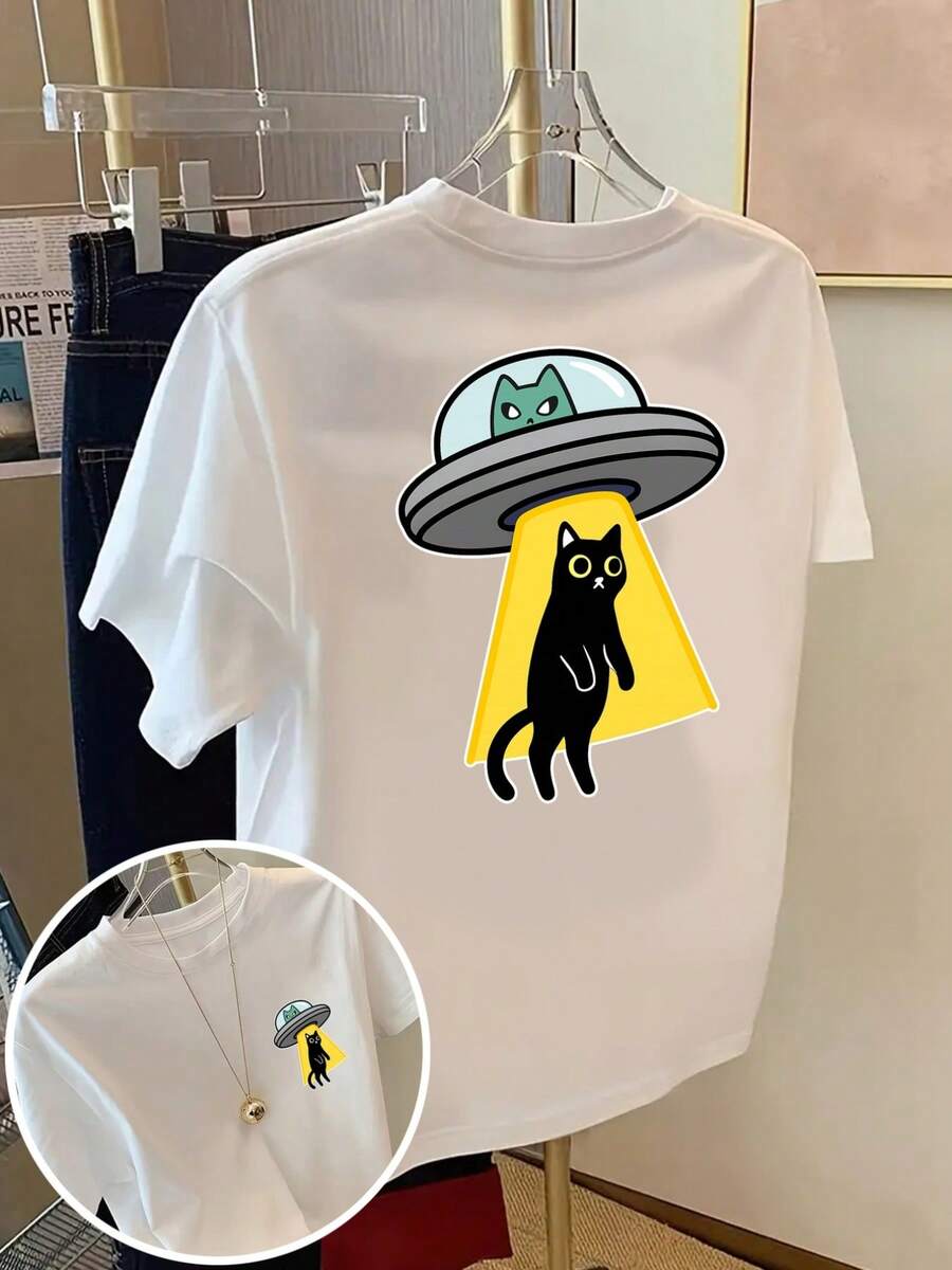 Plus Size T-Shirts - White - View 1