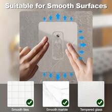 Étagère de salle de bain sans perçage, étagère d'angle de douche anti-rouille et imperméable, meuble de salle de bain mural robuste - sans perçage requis, installation facile, sans accumulation d'eau, grande capacité de stockage, convient pour la salle de bain, la cuisine, le dortoir et l'appartement, étagère de rangement pour salle de bain, accessoires de décoration de salle de bain minimaliste moderne, étagère de rangement de salle de bain à plusieurs niveaux et grande capacité, accessoires de salle de bain durables - Multicolore - Voir 10