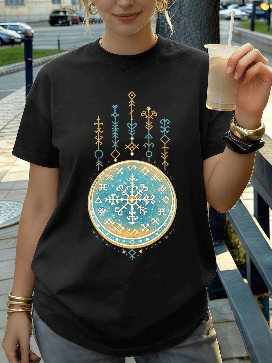 Women T-Shirts - Black - View 1