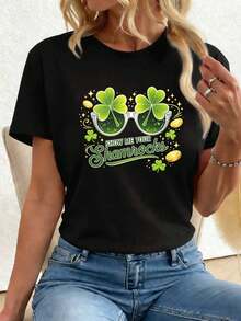 Women T-Shirts - Black - View 1
