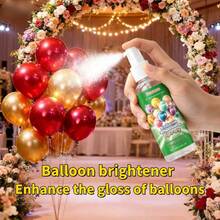 Bình xịt làm sáng bóng bay, được thiết kế để tạo vẻ ngoài rực rỡ cho bóng bay trong các bữa tiệc, tăng cường độ sáng bóng và lấp lánh cho bóng bay, giúp trang trí tiệc và ngày lễ bền lâu hơn. - A - Xem 1