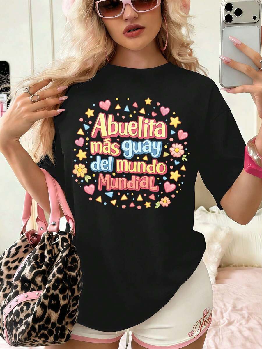 Women T-Shirts - Black - View 1
