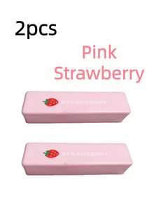 1pc Slow Rising Cream Bar, Anti-Pressure Cream Bar, Slow Rising Strawberry Bar, Stress Relief Toy, Slowly Rising Soft Squeezable Elastic Cheese Bar, Prank Toy, Stress Relief Toy, Squeeze And Stretch, Slow Rebound Sensory Stress Relief Toy, Perfect Gift For Holidays, Birthdays, Parties, Gift For Men And Women (Chocolate, Blue, Green, Yellow, Pink) - Mixed - View 23