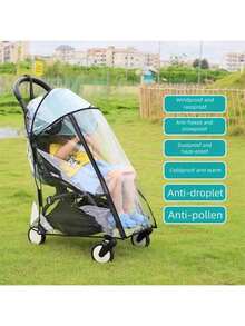 Áo mưa chuyên dụng cho xe đẩy YOYO, phụ kiện xe đẩy, tấm chắn gió, áo giữ ấm cho bé, áo mưa, chống nhỏ giọt. - Nhiều màu - Xem 7