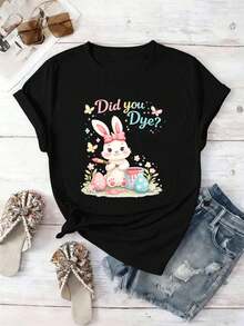 Women T-Shirts - Black - View 2
