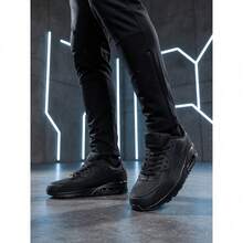 Men's 90 Performance Air Sneakers - Lightweight, Comfortable, Everyday, Street Style - màu đen - Xem 7