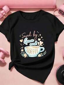 Women T-Shirts - Black - View 2