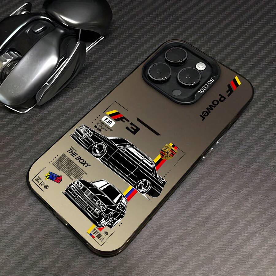 E30 Boxy Car Art This Stylish Phone Case Is Compatible With Samsung, Apple, , , , Transsion, , And Honor. Made Of TPU Silicone, It Offers Shock And Drop Protection And A Superior Feel. It's An Ideal Gift For Family, Friends, And Loved Ones, And A Perfect Choice For Valentines Day And Year's Gift. - 黑色 - 查看 1