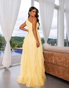 Long Dress For Graduation Party/Bridesmaid - Amarillo - Ver 2