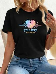 Women T-Shirts - Black - View 1