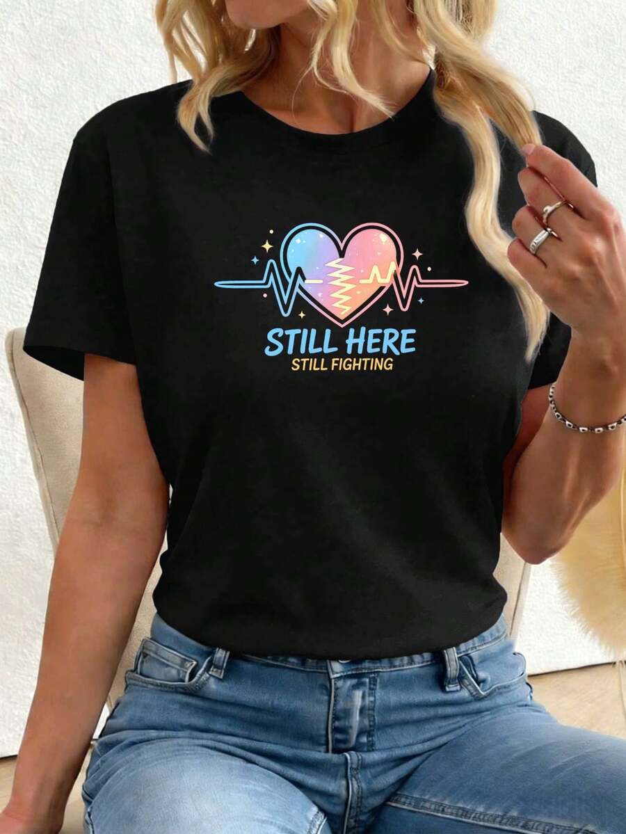 Women T-Shirts - Black - View 1