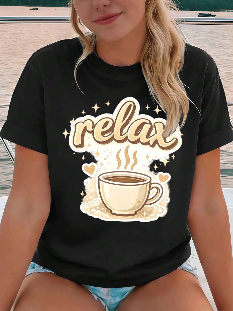 Women T-Shirts - Black - View 1