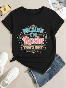 Women T-Shirts - Black - View 2