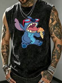Disney Canotte da uomo - nero - Visualizzare 2