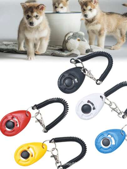 Dog Training Clicker, Behavior Correction Guide, Dog Communication Training Tool, Sound Emitting Dog Training Supplies