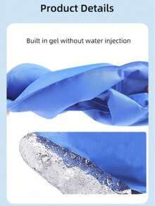 1 Gói Túi Chườm Lạnh Dùng Cho Đầu Gối Thể Thao, Túi Chườm Lạnh Dạng Gel, Ống Băng Bọc Đầu Gối Nóng Lạnh Tái Sử Dụng, Ống Băng Bọc Chân Mát Mềm - Nhiều màu - Xem 3