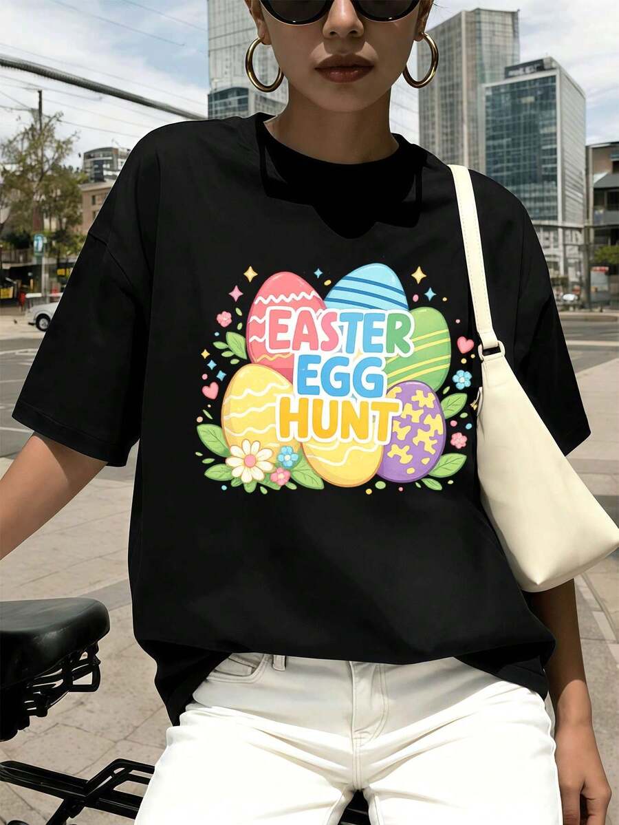Women T-Shirts - Black - View 1