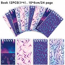 12 cuốn sổ tay mini xoắn lò xo K-POP Huntri/X, sổ ghi nhớ theo chủ đề thần tượng, quà tặng cho trẻ em, sổ tay xoắn lò xo chủ đề Biệt đội Phù thủy Săn bắn Tia chớp. - Lightning LM - Xem 4