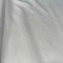 Plain Voile Fabric, Assorted Colors, 3.00m (Width), Curtains, Decoration - 白色的 - 查看 1