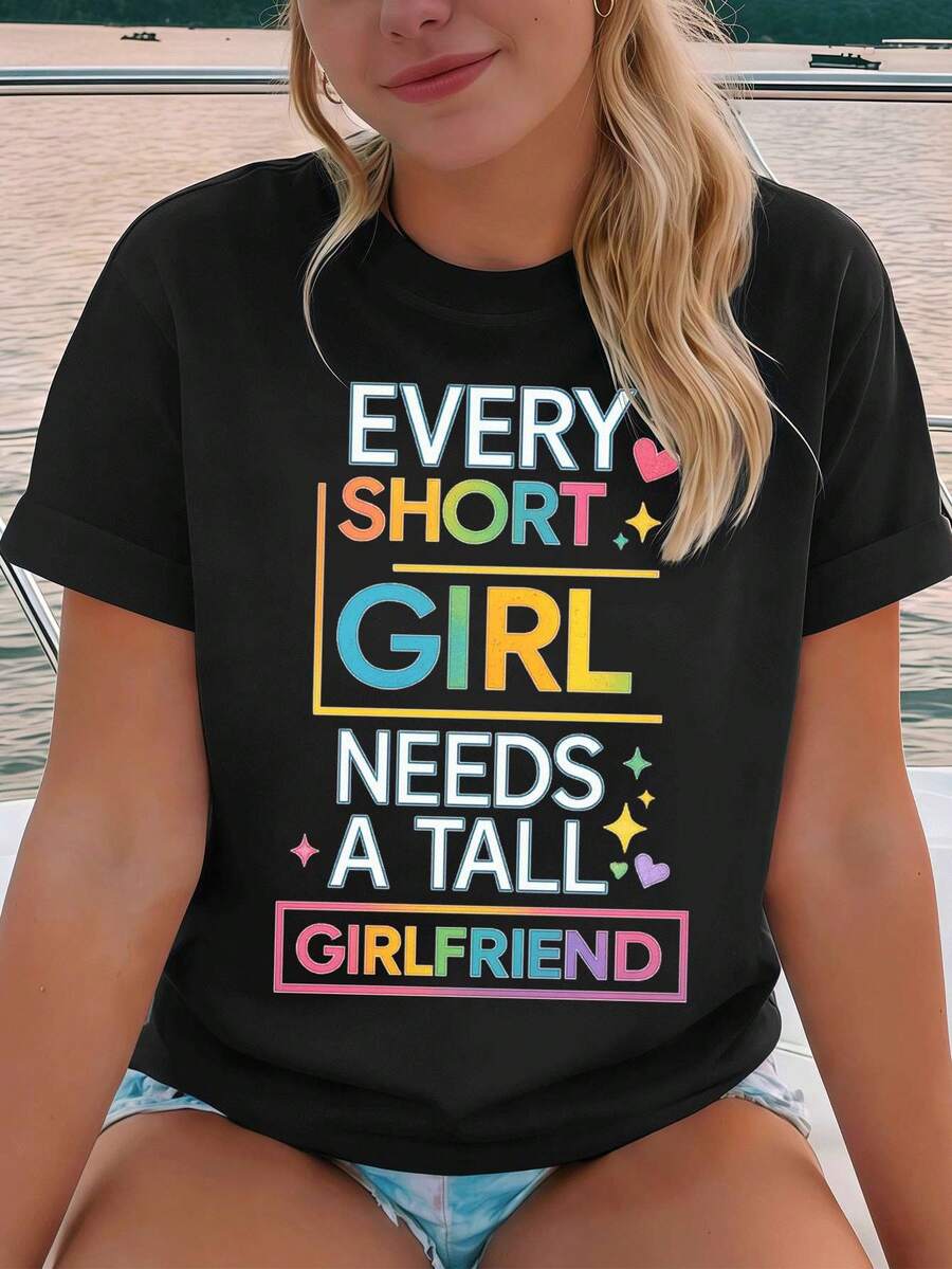 Women T-Shirts - Black - View 1
