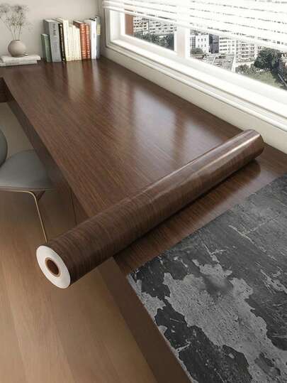 Giấy dán giả vân gỗ cổ điển, decal bảo vệ giả vân gỗ, chống dầu, chống nước, chống nấm mốc, giấy dán tường có thể tháo rời, vật tư nội thất, tiết kiệm chi phí, trang trí nhà bếp, phụ kiện trang trí nhà cửa, thích hợp để bảo vệ và tân trang đồ nội thất, mặt bàn, tường, mặt bàn làm việc và bề mặt tủ.