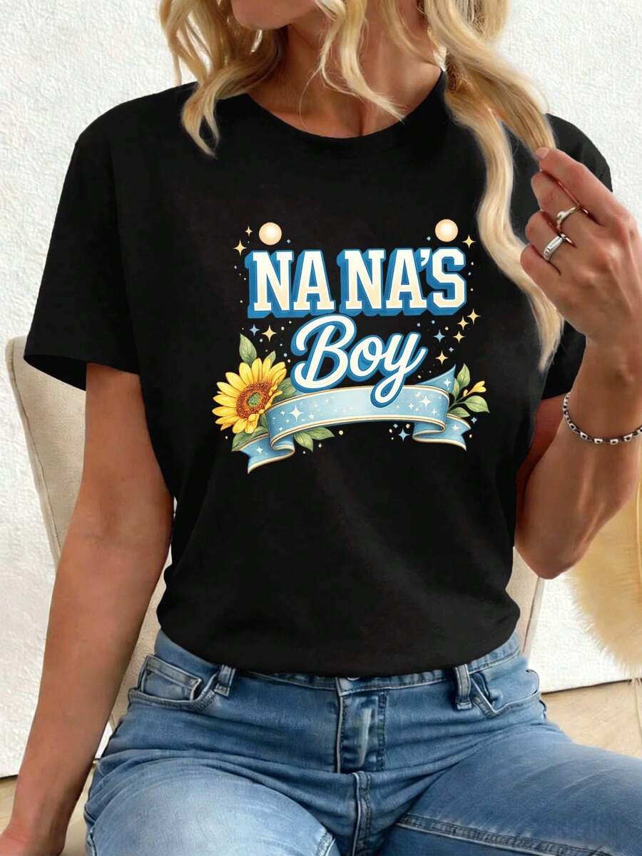 Women T-Shirts - Black - View 1