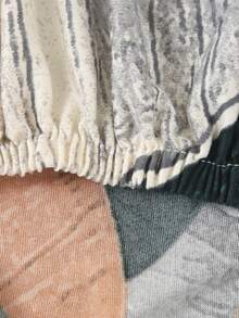 4/6/8 pcs Sarung Sofa Elastis Motif Daun, Tahan Debu dan Kotoran, Cocok untuk Ruang Tamu, Kantor, dan Dekorasi Rumah - Jeruk - View 7