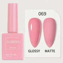 GUIBOFU品牌 1瓶 069号凝胶指甲油 - 粉色 - 查看 13