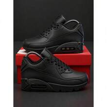 Men's 90 Performance Air Sneakers - Lightweight, Comfortable, Everyday, Street Style - màu đen - Xem 6