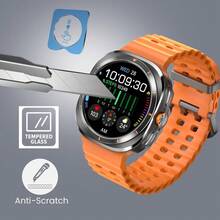 3pcs Tempered Glass Screen Protector For Galaxy Watch 5/6 (40mm/44mm/47mm), Bubble-Free, With Alignment Tool Kit, Easy One-Click Installation, Ideal Choice For Watch Accessory Buyers And Tech Enthusiasts - 3pcs, GPS Tracking Device for Watch 6 44mm - View 3