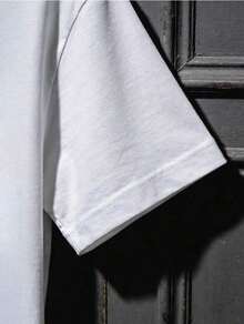 Camiseta con Estampado Gráfico de Cabeza Calva Divertida - 100% Algodón, Manga Corta, Cuello Redondo, Ideal para Fiestas, Deportes y Uso Casual - Excelente Regalo para Cumpleaños, Amigos y Ocasiones Especiales - Blanco - Ver 5
