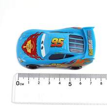 Cars Metal Diecast coche de juguete  Blue Jackson Storm Ramirez 1:55 aleación  coche niño juguete regalos de cumpleaños - 33 - Ver 6