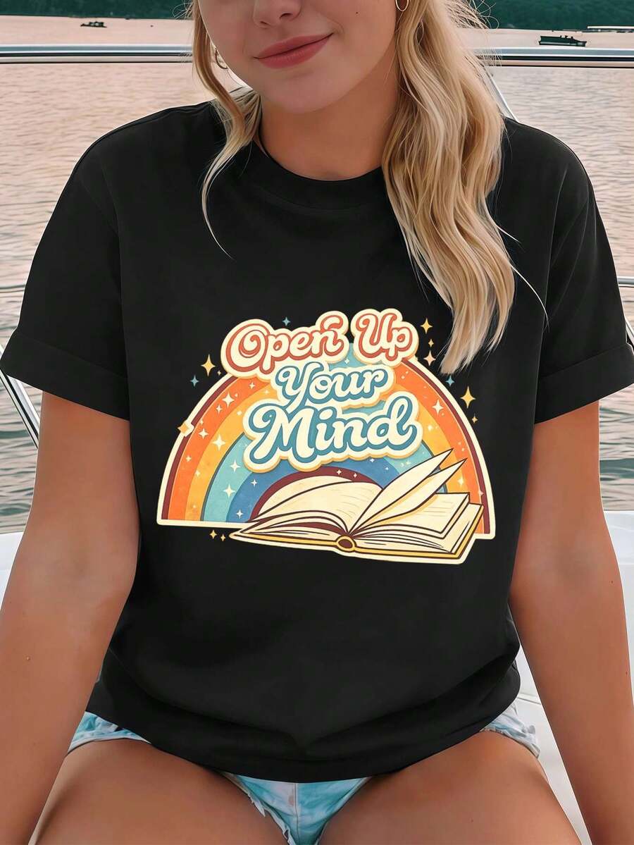 Women T-Shirts - Black - View 1