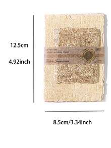 1 Pack Of 28 Sheets Vintage Natural Texture Mixed Material Embossed Craft DIY Decorative Background Paper - BQ1032 Fabric Impression - View 6